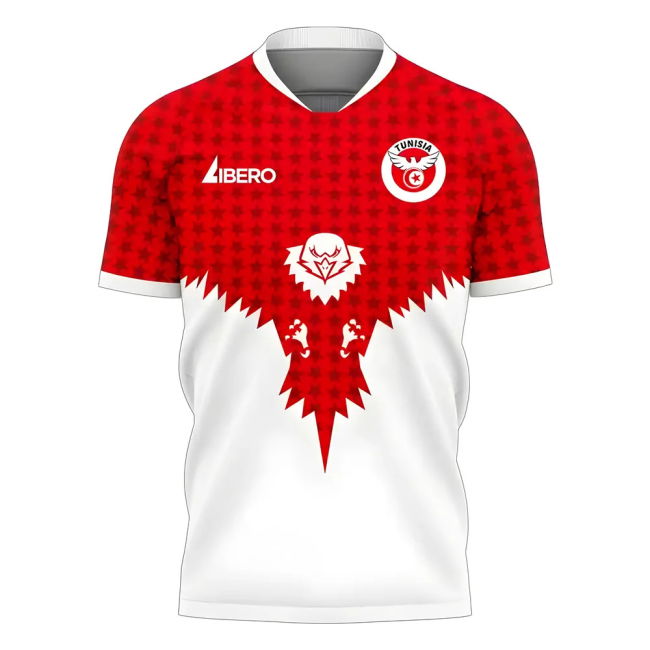 Climate-Control Tunisia 2025-2026 Away Concept Football Kit (Libero) -