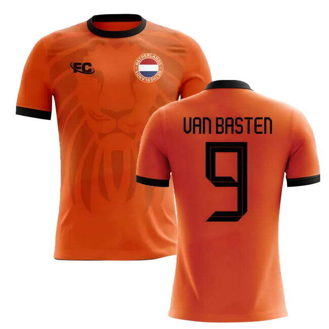 Light And Easy To Use 2018-2019 Holland Fans Culture Home Concept Shirt (VAN BASTEN 9) Cute
