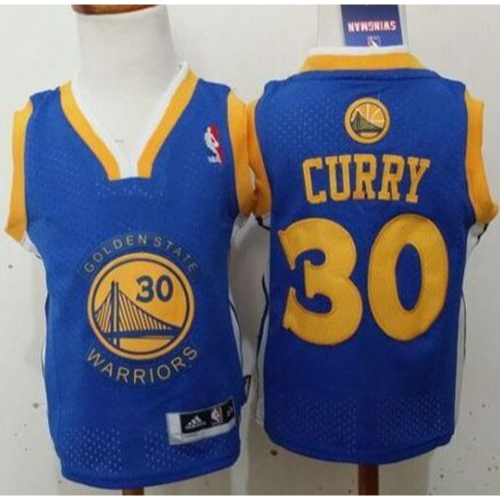 Pro Grade Jersey Stephen Curry30 Blue - - Must-Have Jersey