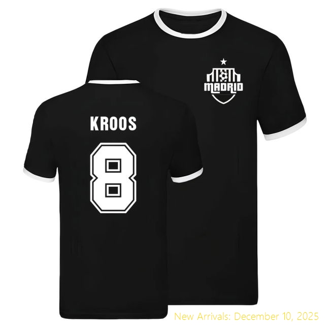 Real Madrid T-shirt - Featuring Kroos - Supporter Jersey