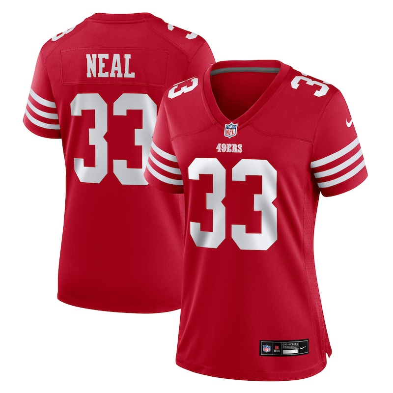 Siran Neal San Francisco 49ers Nike Women's Team Game Jersey...