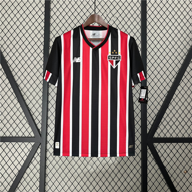 Premium Quality SAO PAULO 2425 AWAY SOCCER JERSEY SHIRT