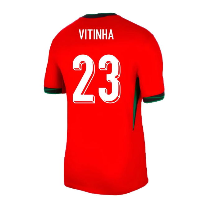 Collector's Portugal Home Rare Jersey 2024-2025 (Vitinha 23)