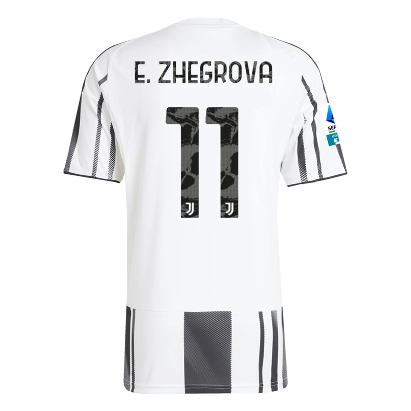 Juventus A Patch 2025-2026 Serie A Home Jersey – Authentic Shirt