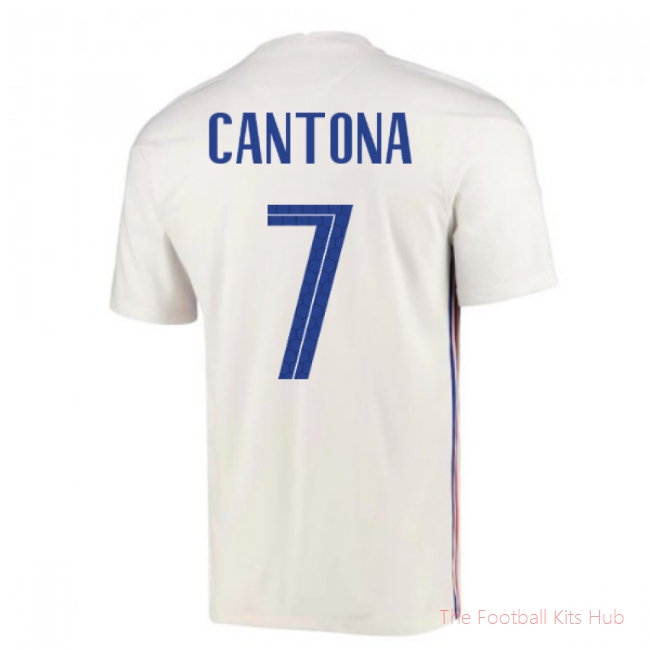 2020-2021 France Away Nike Football Shirt (CANTONA 7)