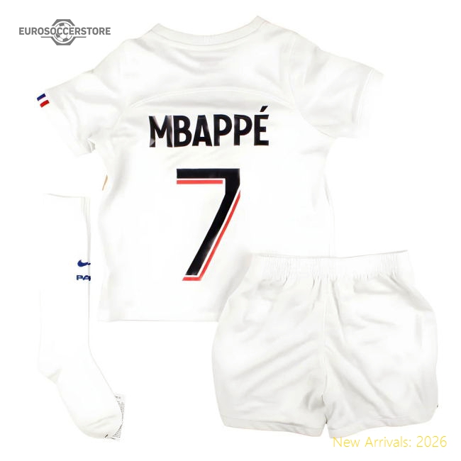 Trending Psg 2022-23 Third Mini Kit (Xlb) Mbappe #7 (Mint)