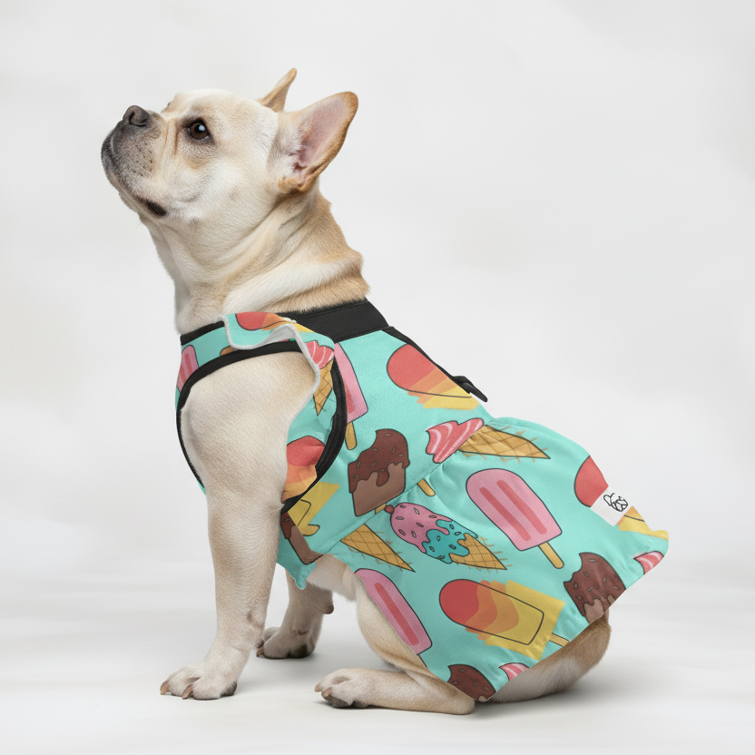 French Bulldog Chérie French Bulldog Dresses For Females Durable Dog Item