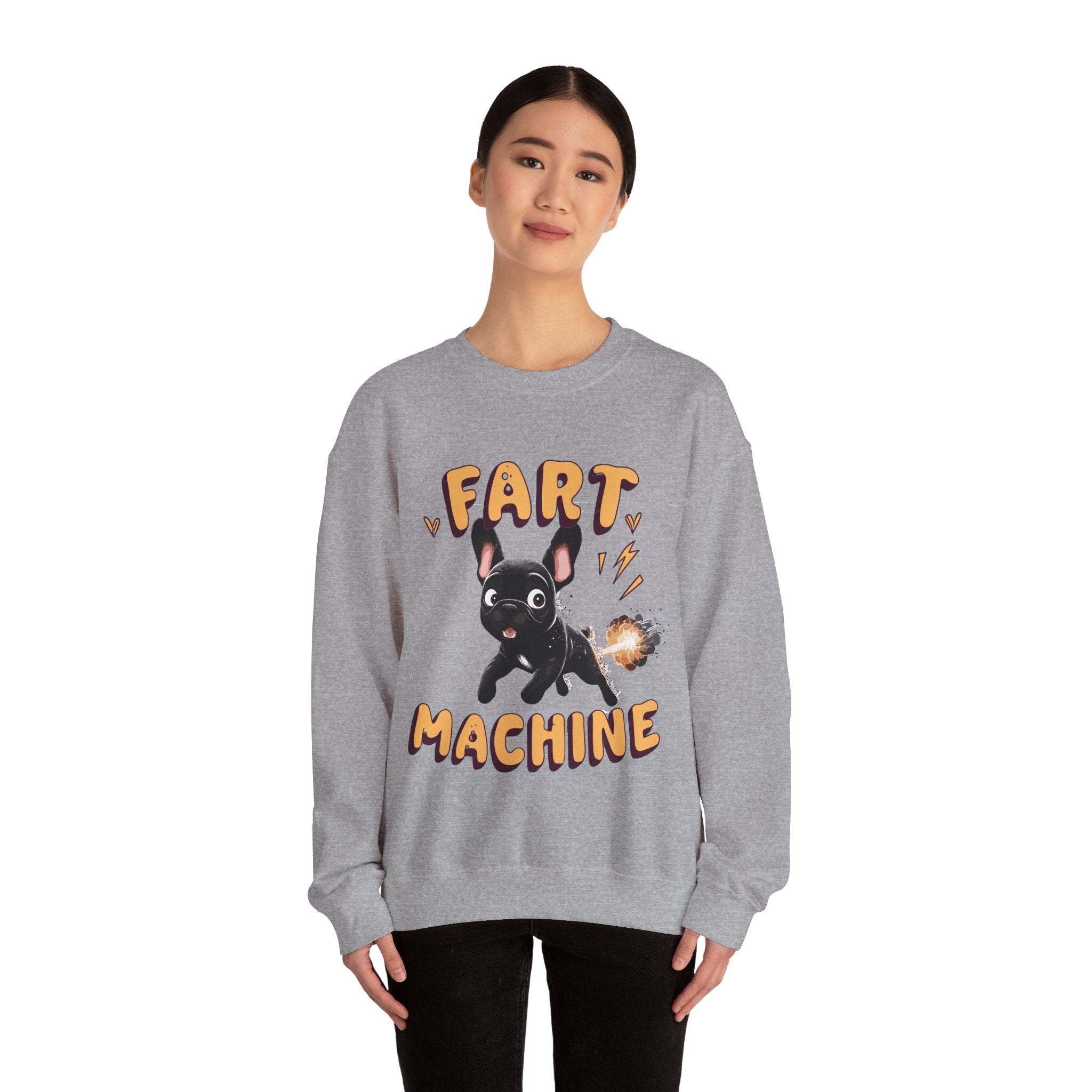 French Bulldog Fart Machine Unisex Sweatshirt Essential Dog Supply