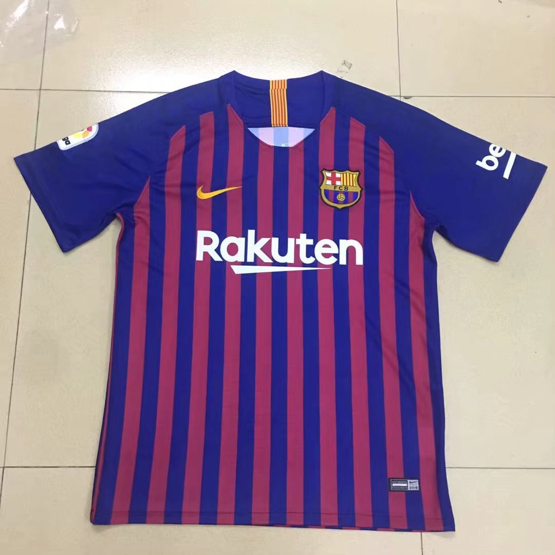 Barcelona Home 201819 Soccer Jersey Shirt - Official Replica 12405