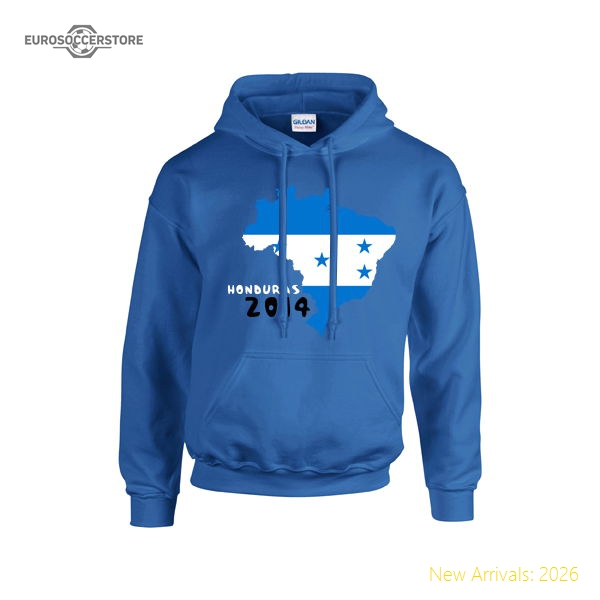 Honduras 2014 Country Flag Hoody (blue) - Official Design