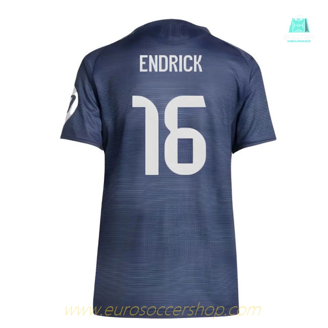 2025-2026 Real Madrid Authentic Away Shirt (Ladies) (Endrick 16)