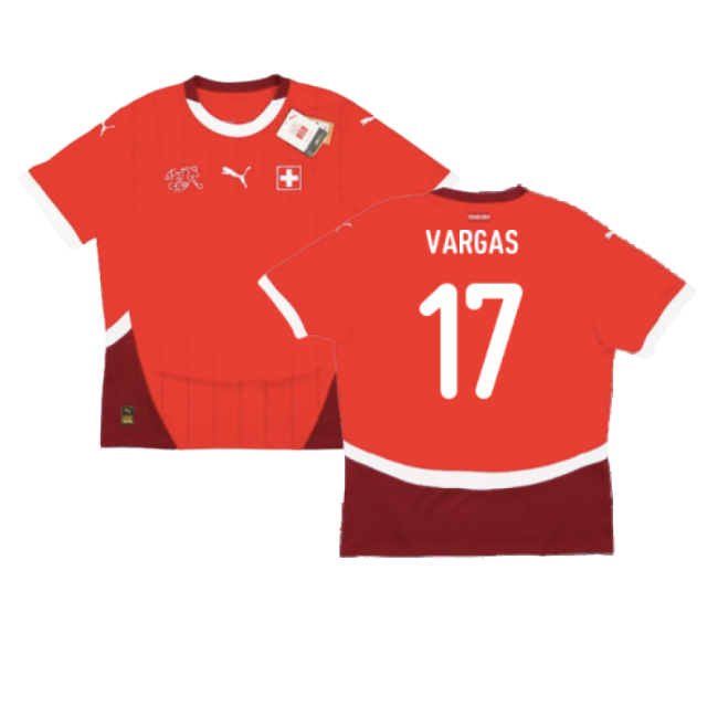 2024-2025 Home Shirt by Switzerland (Unisex
