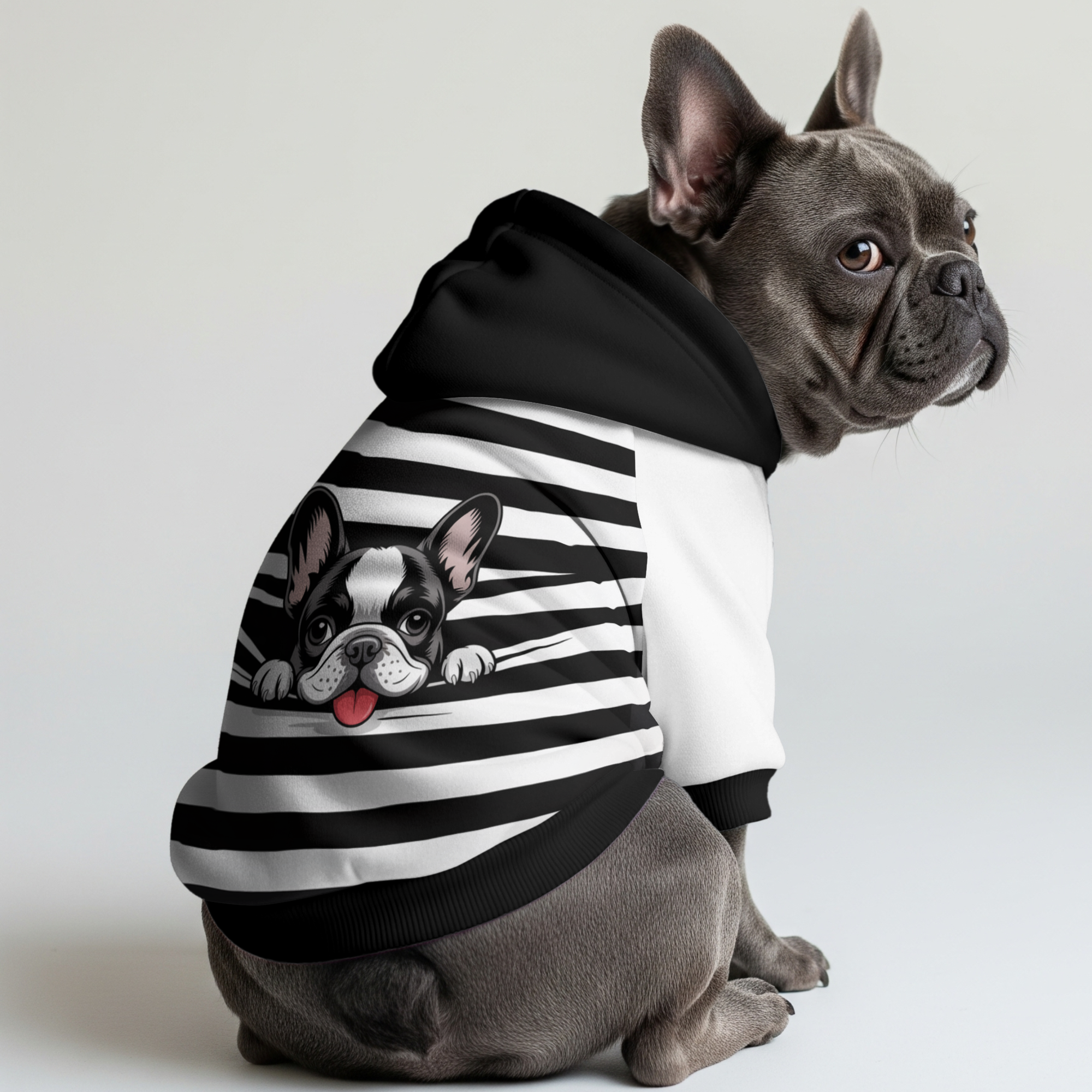 French Bulldog Ranger Frenchie Hoodie Frenchie Pet Item