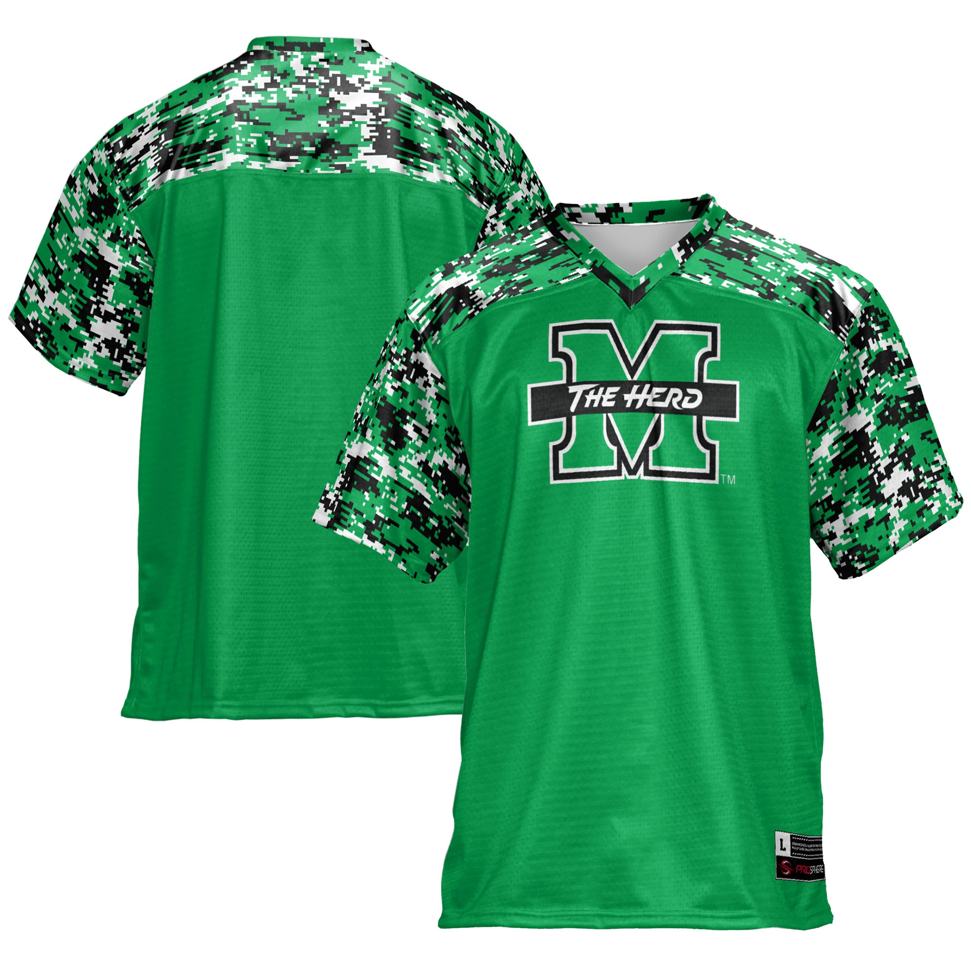 Marshall Thundering Herd GameDay Greats 2026 Season Football Jersey - Kelly Green