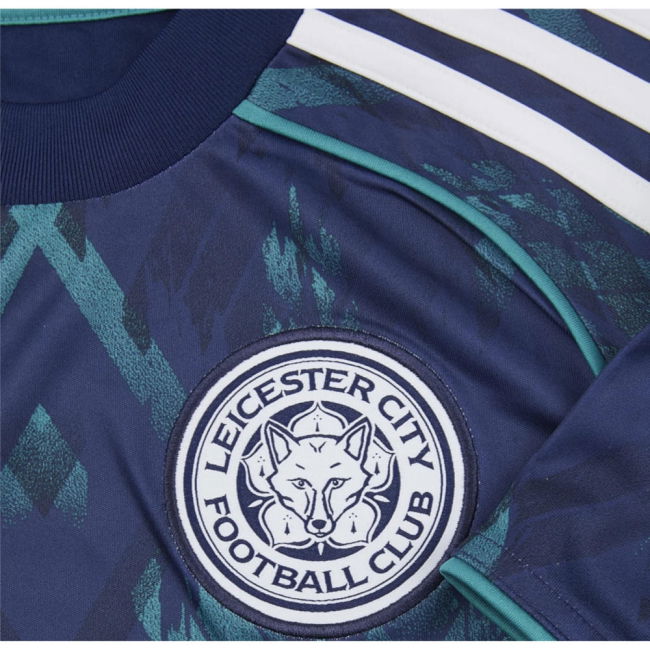 match worn 2025-2026 Leicester City Away Shirt - Kids