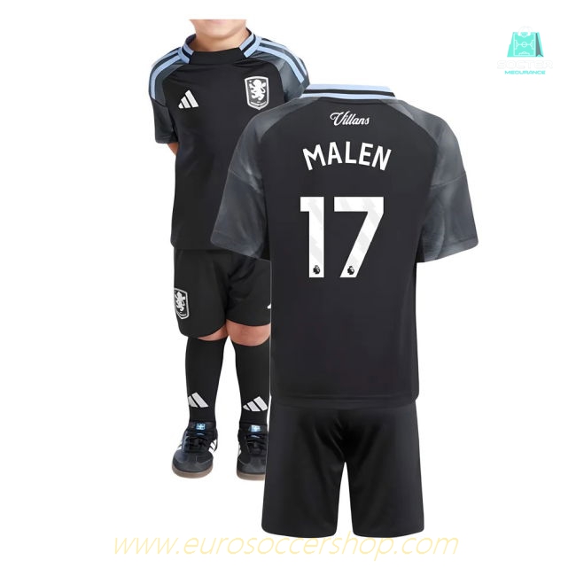 2025-2026 Aston Villa Away Mini Kit (Malen 17)