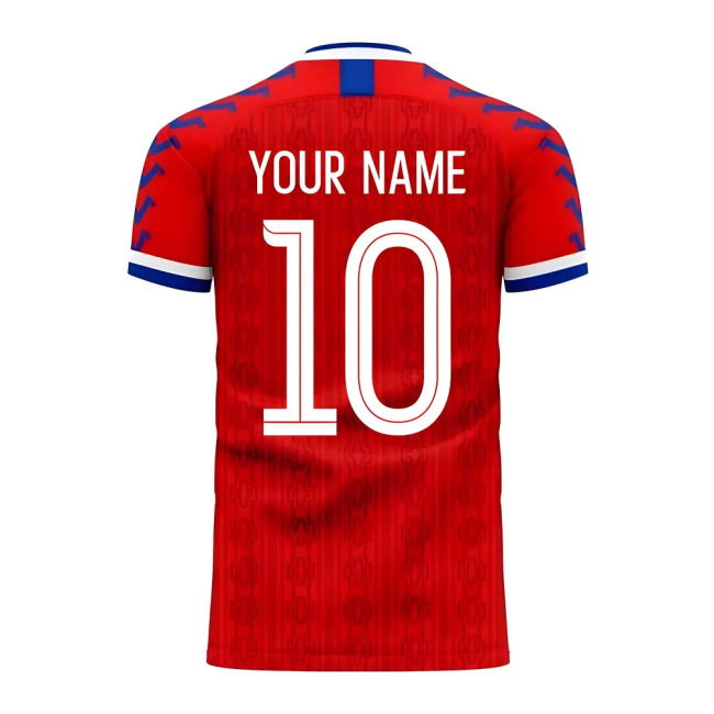 2025-2026 Chile Home Jersey (Custom)