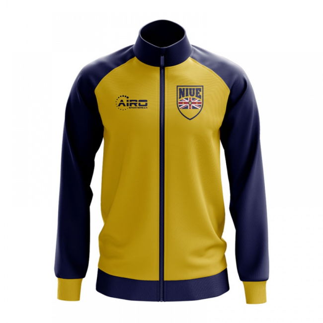 Kit Niue Concept Football Track Jacket (Yellow) National