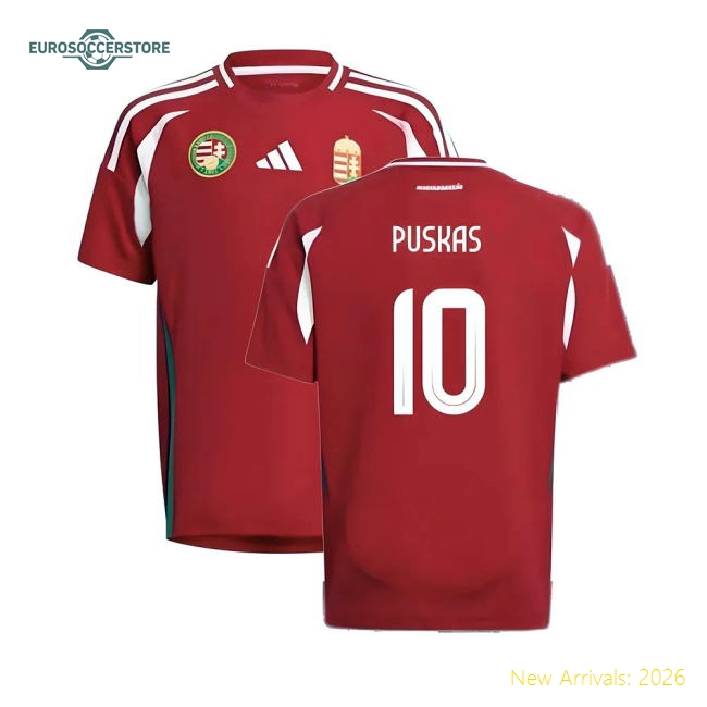 2024-2025 Hungary Home Shirt (Kids) (PUSKAS 10)
