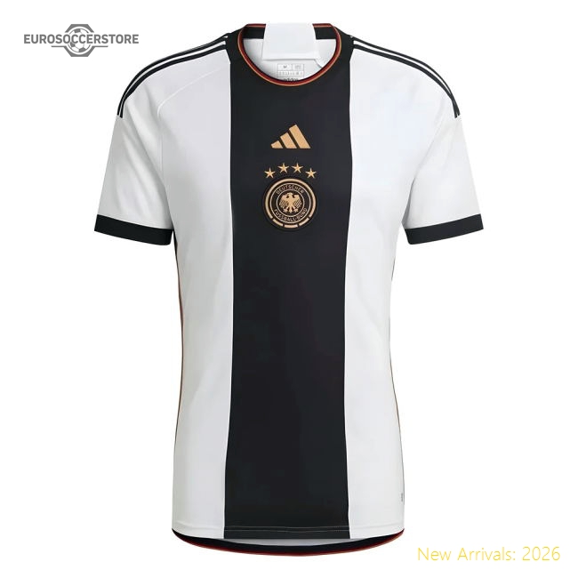 Germany 2022 Home Jersey Shirt Football Fan Apparel Football Fan Gear