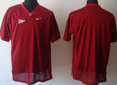 Men's ALA Tide None #None match worn Red 2024 team authorized Jersey