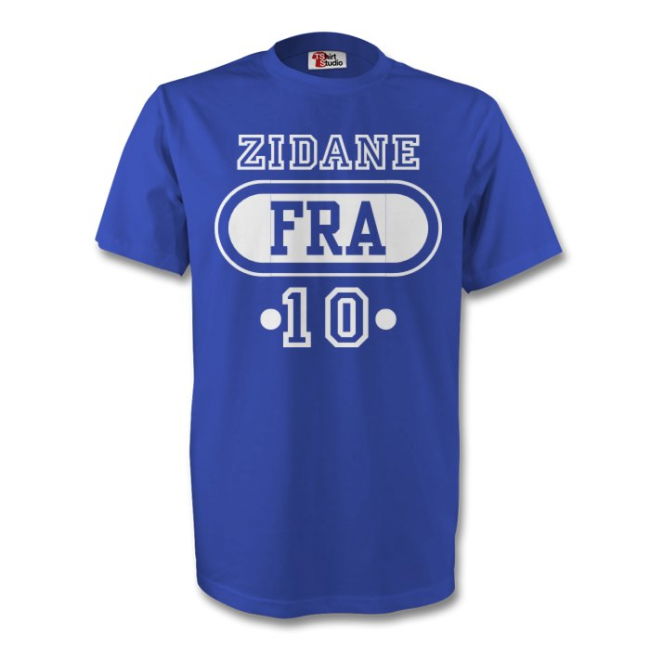 Official Zinedine Zidane France Performance Jersey Match
