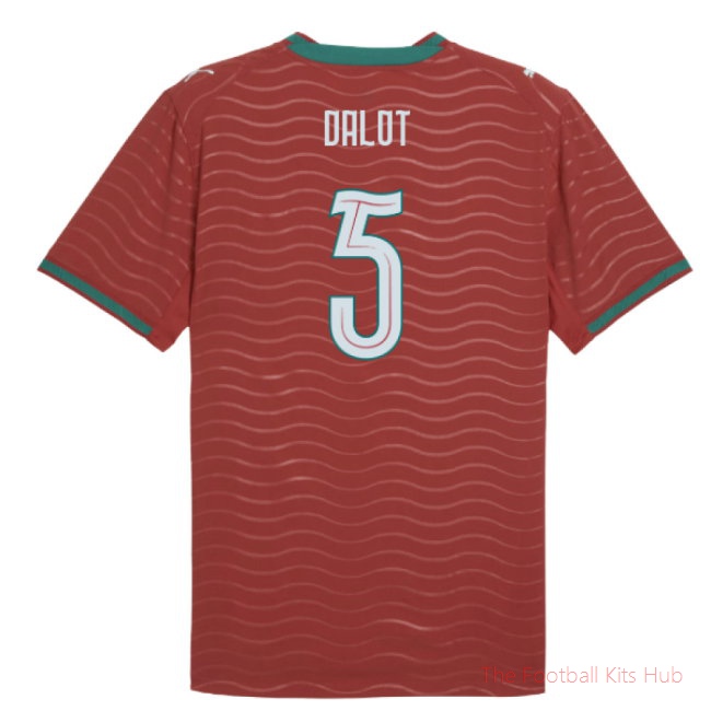 [LK] 2026/27 Portugal Authentic Home Shirt (Dalot 5)