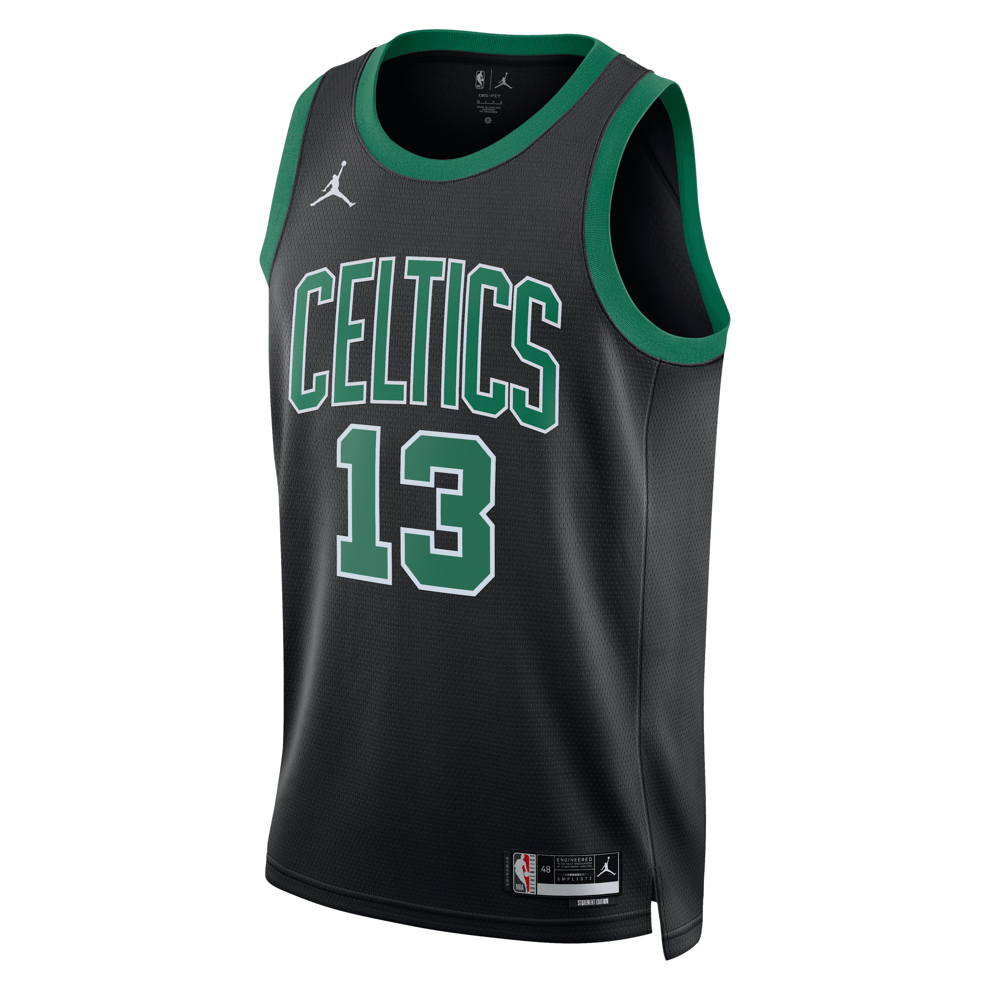 [LK] Paul George Boston Celtics Unisex Swingman Jersey - Statement Edition - Black