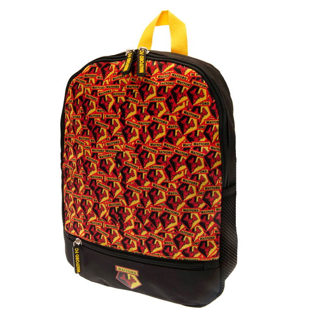 Budget-Friendly Watford FC Multi Crest Junior Backpack 2025-2026 Se...