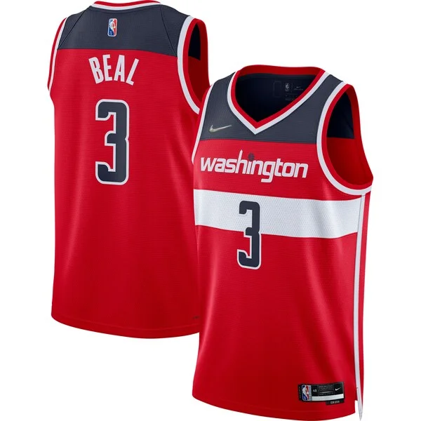 Elite Bradley Beal WAS NBA Swingman Jersey - Official NBA Merchandise