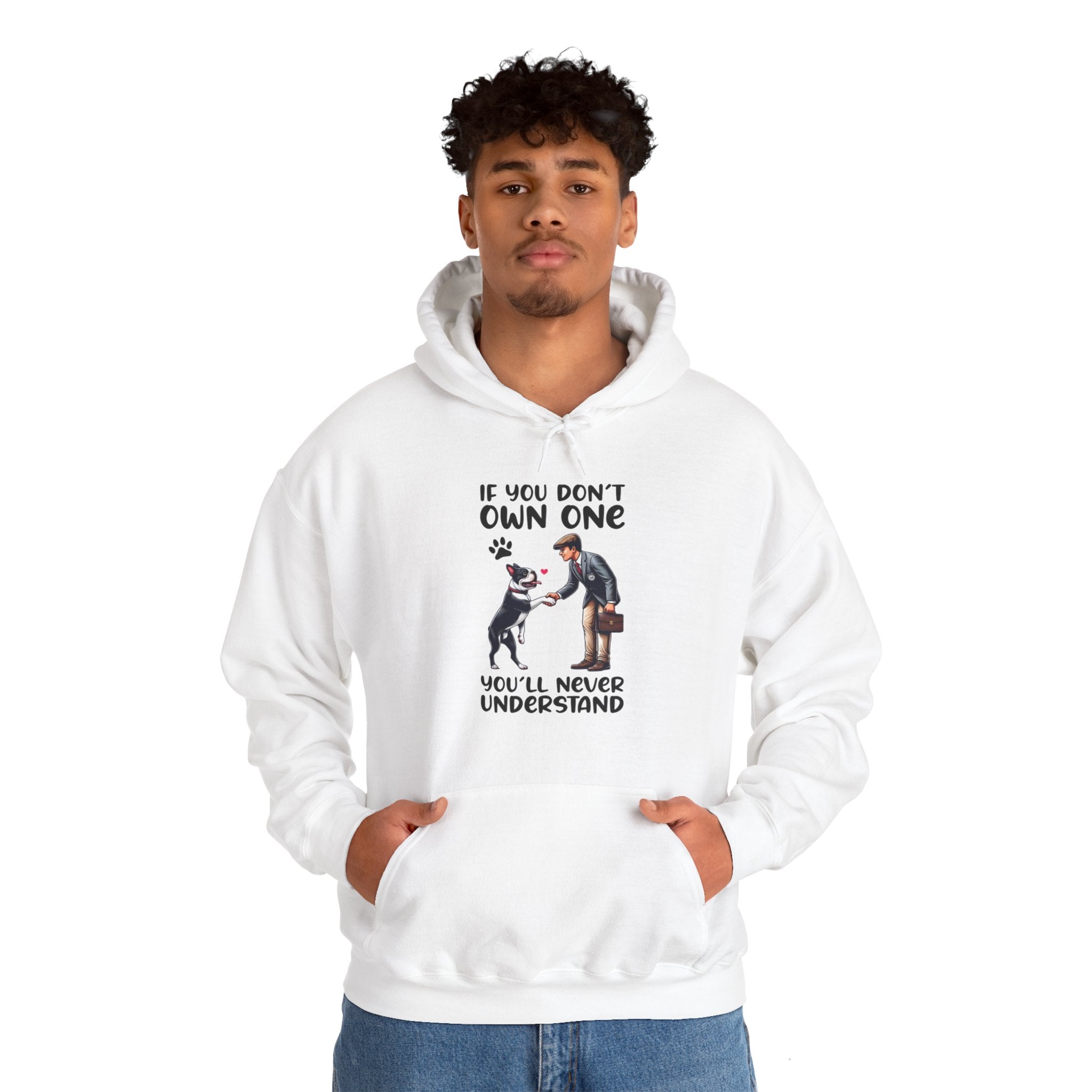 Culture-Inspired Sinatra - Unisex Hoodie For Boston Terrier Lovers fo...