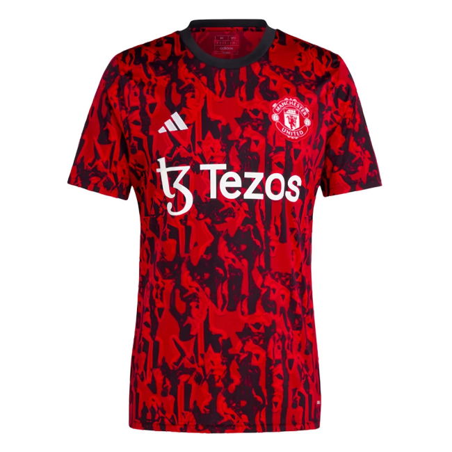 Affordable Man Utd Fernandes 8 2023-2024 Man Utd Pre-Match Shirt (R...