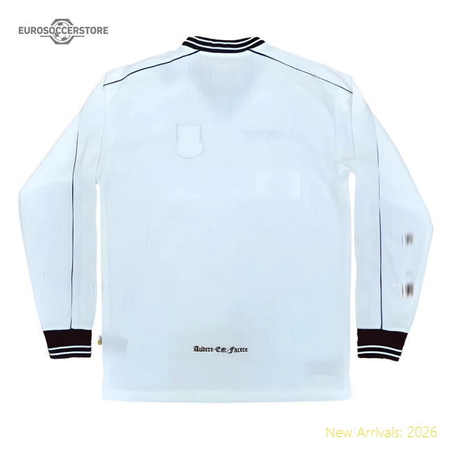 Official 1997-1999 Tottenham Home Ls Pony Retro Shirt - Premium