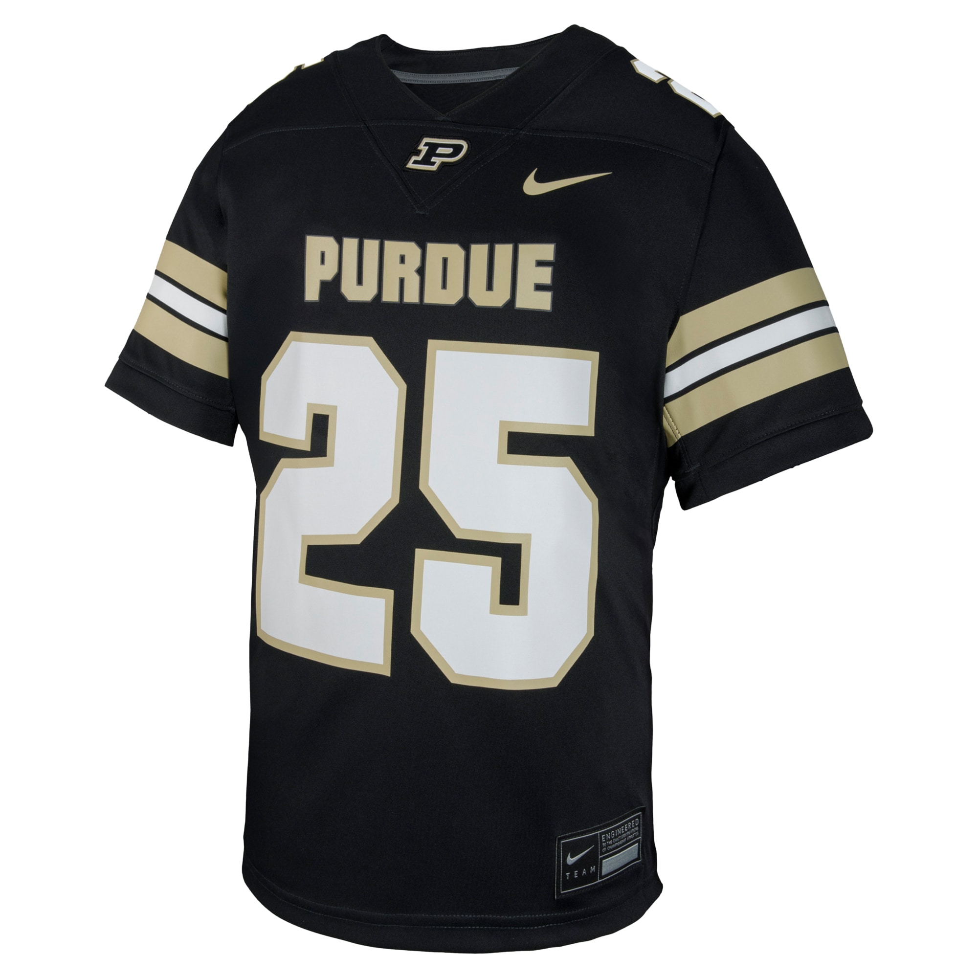 [DDG] Purdue Boilermakers Youth Untouchable Replica Game Jersey - Black