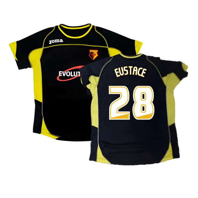 Ultra Comfort Football Away Shirt Excellent M Eustace #28 Latest E...
