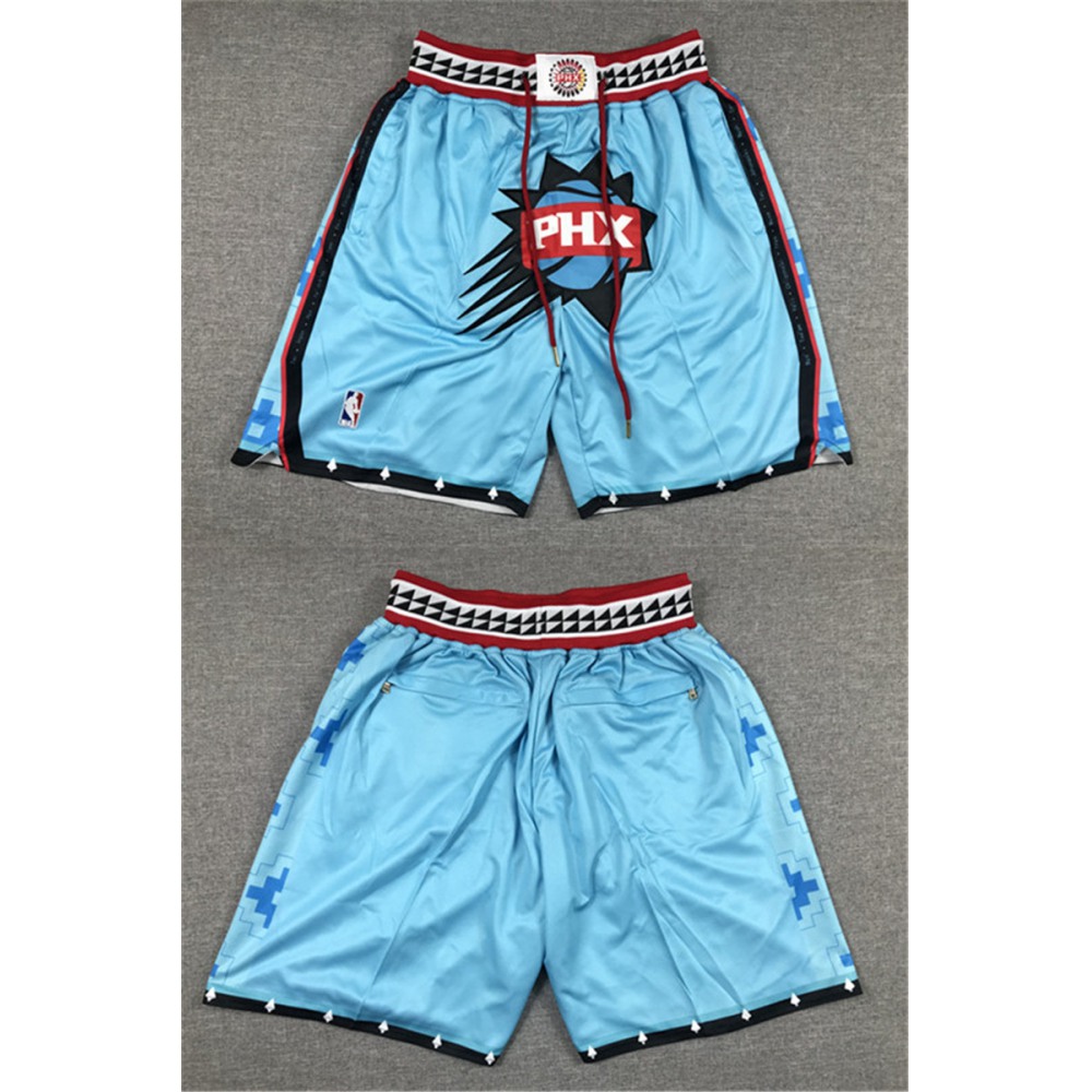 Men's Phoenix Suns 2022/23 Blue City Edition Shorts (Run Small)