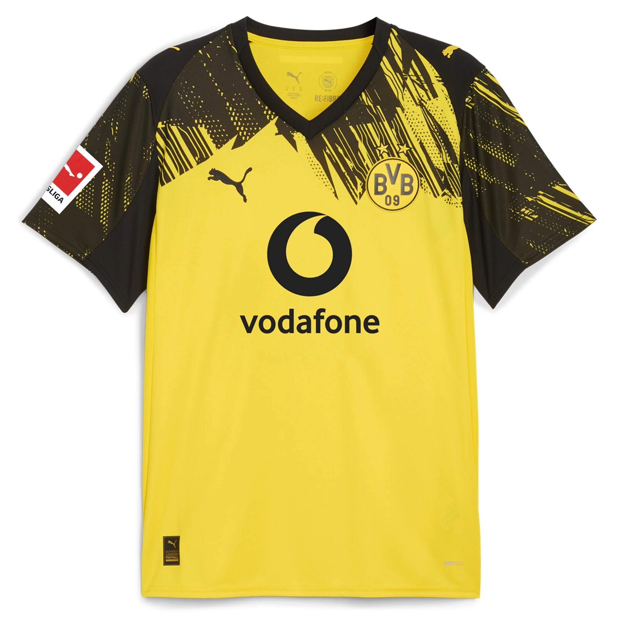 Borussia Dortmund Can 2025-2026 Bun Home Jersey – Authentic Shirt