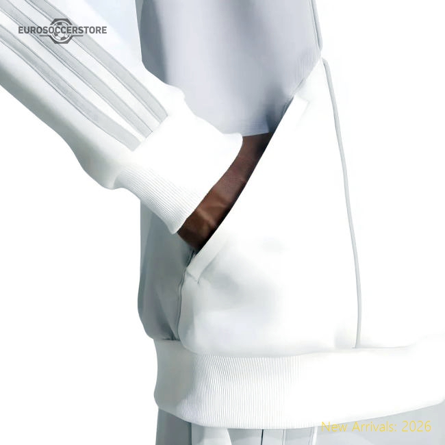 2025-2026 Real Madrid Track Top Urban Purist (White)