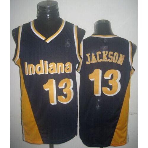 Pacers Blue Indiana Pacers #13 Mitchell And Ness Jersey -