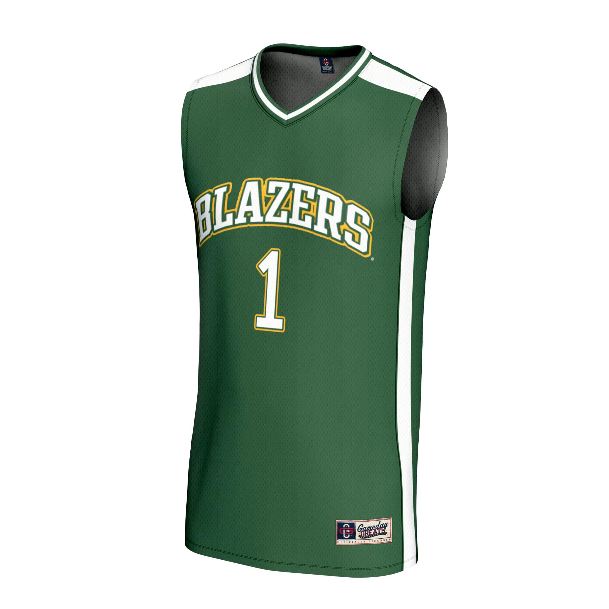 [DDG] UAB Blazers GameDay Greats Unisex Lightweight Basketball Fashion Jersey - Green