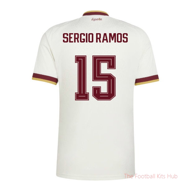2026-2027 Spain Away Shirt (Sergio Ramos 15)