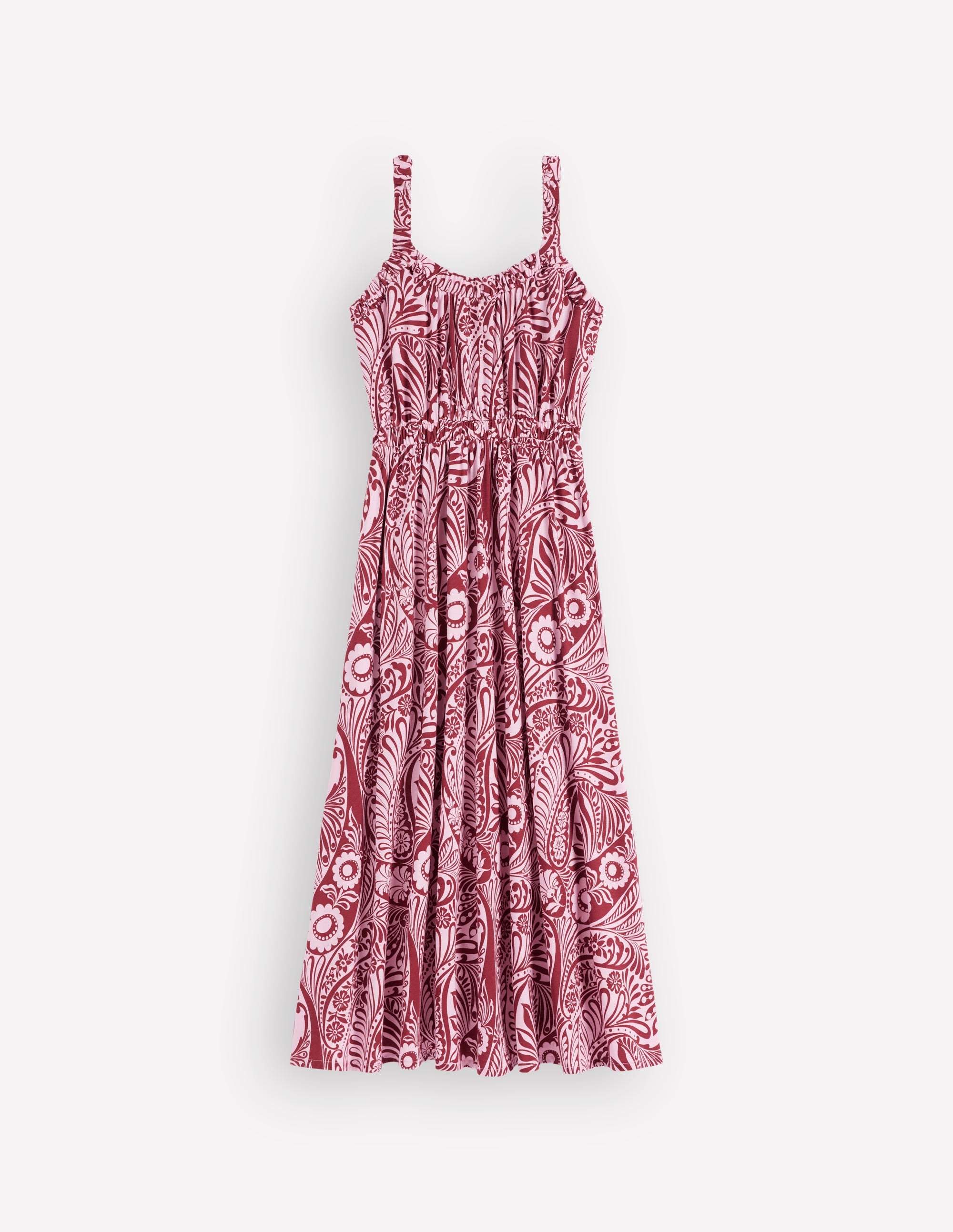 Scoop Neck Jersey Dress