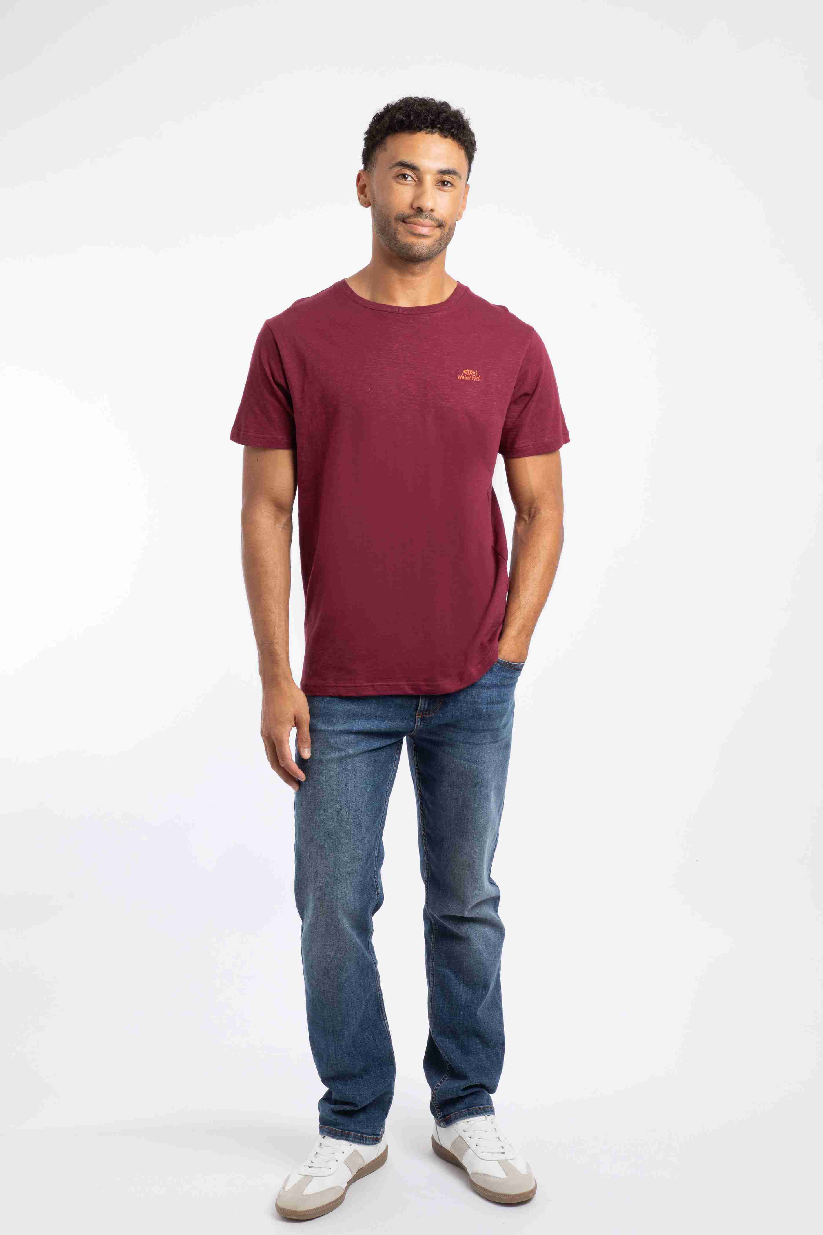 Fished Branded T-Shirt Antique Cherry