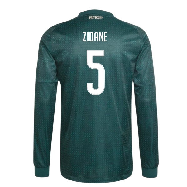 2026-2027 Real Madrid Authentic Long Sleeve Away Shirt (Zidane 5)