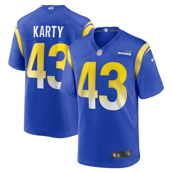 Los Angeles Rams Game NFL Jersey - Royal | Premium Football Apparel