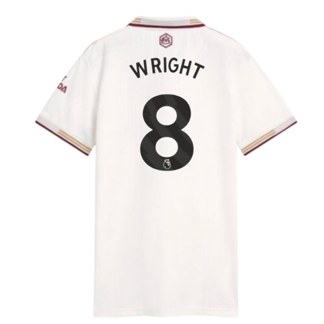 Arsenal Third Football Jersey 2025-20 Season Wright 8 L M Women S