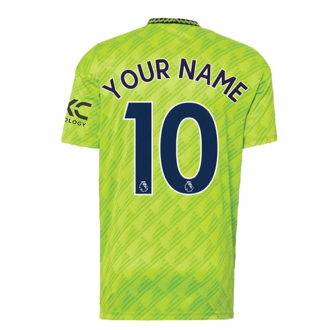 2022-2023 Man Utd Third Jersey (Your Name)