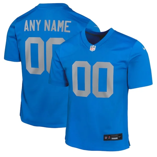 None Game NFL Jersey - Blue | Premium Football Apparel | NFL Football