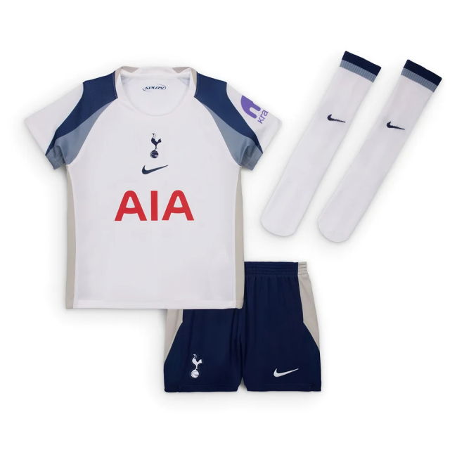 Tottenham Little Mini official style Home Kit 2025-2026 (Junior