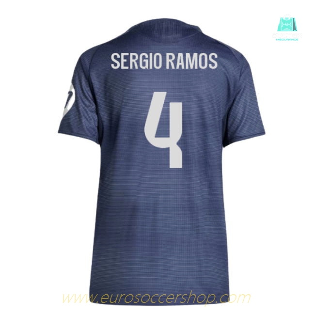 2025-2026 Real Madrid Authentic Away Shirt (Ladies) (Sergio Ramos 4)